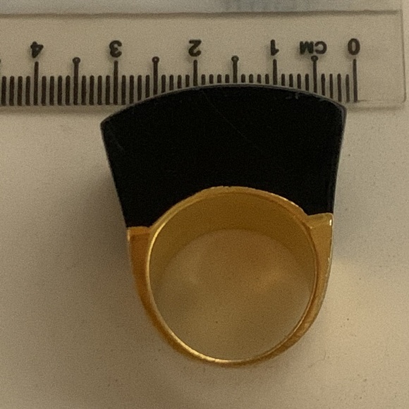 Lukas Jack huge onyx ring - Picture 4 of 9